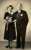 Inger og Peder bryllup i 1950